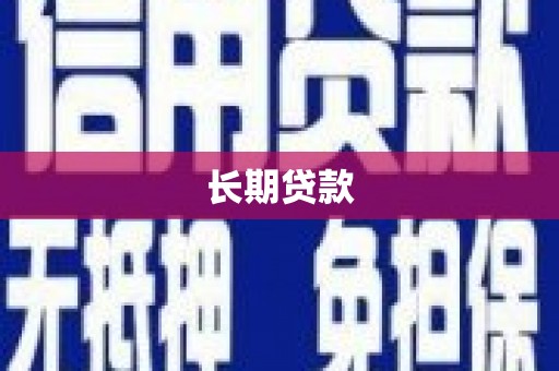 洋县长期贷款