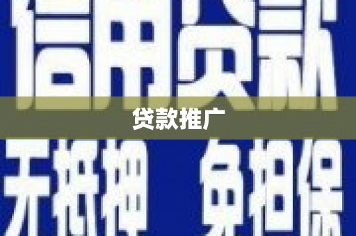 洋县贷款推广