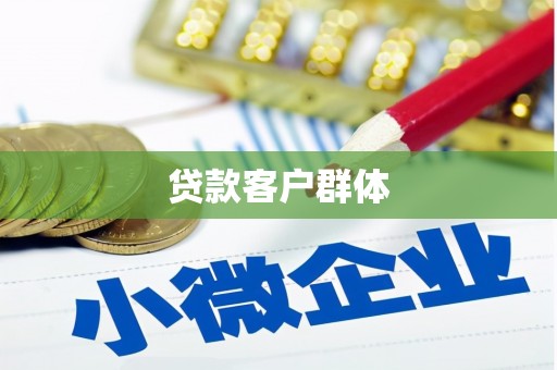 洋县贷款客户群体