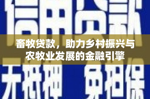 洋县畜牧贷款，助力乡村振兴与农牧业发展的金融引擎