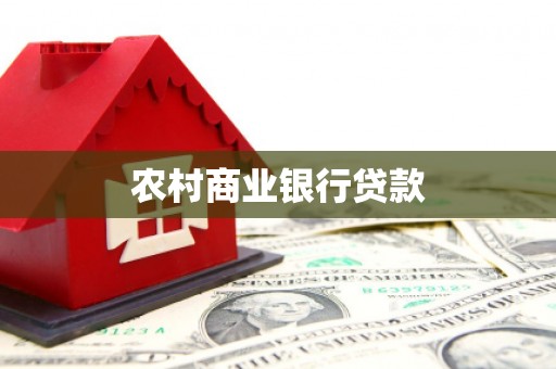 洋县农村商业银行贷款