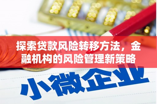 洋县探索贷款风险转移方法，金融机构的风险管理新策略
