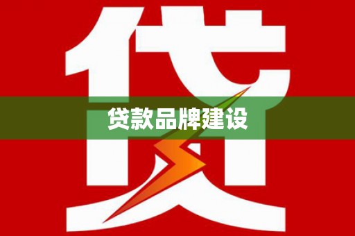 洋县贷款品牌建设