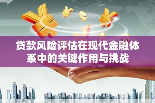 洋县贷款风险评估在现代金融体系中的关键作用与挑战