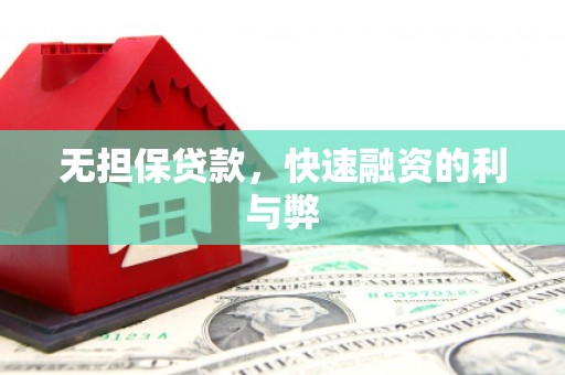 洋县无担保贷款，快速融资的利与弊