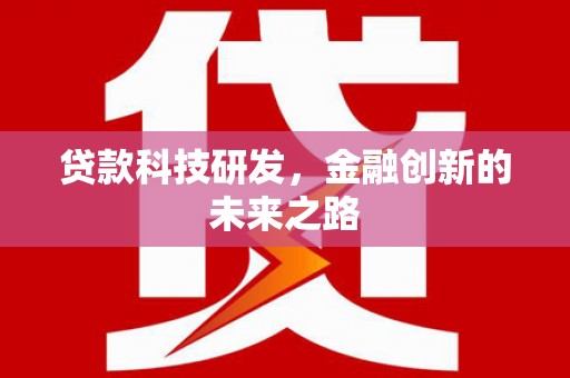 洋县贷款科技研发，金融创新的未来之路