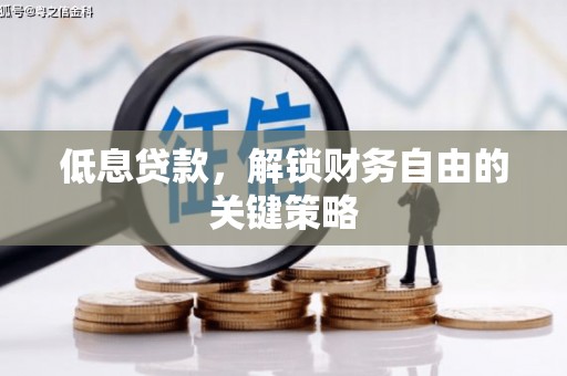 洋县低息贷款，解锁财务自由的关键策略