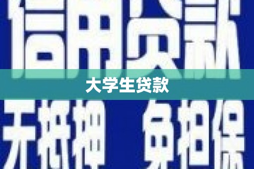 洋县大学生贷款