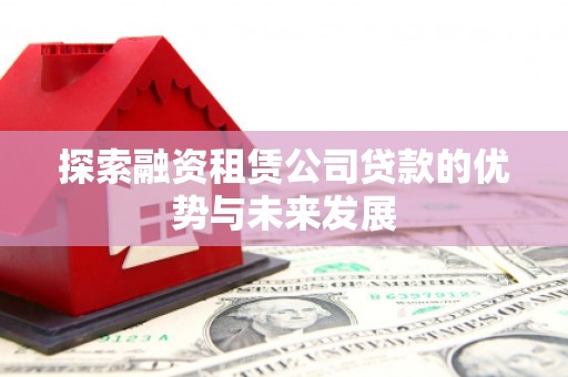 洋县探索融资租赁公司贷款的优势与未来发展