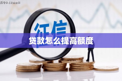 洋县贷款怎么提高额度