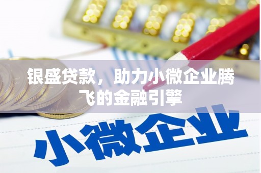 洋县银盛贷款，助力小微企业腾飞的金融引擎