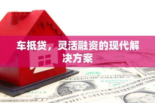 洋县车抵贷，灵活融资的现代解决方案