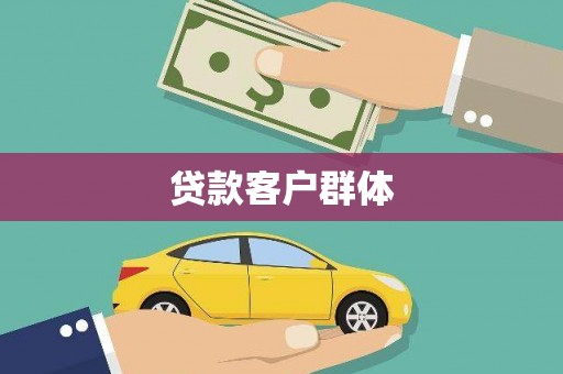 洋县贷款客户群体