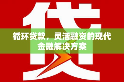 洋县循环贷款，灵活融资的现代金融解决方案