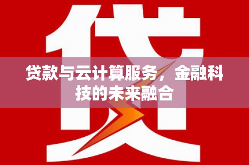 洋县贷款与云计算服务，金融科技的未来融合