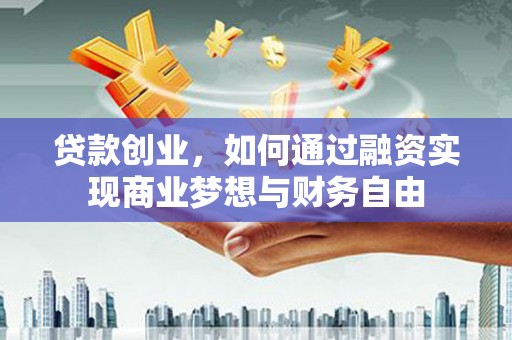 洋县贷款创业，如何通过融资实现商业梦想与财务自由