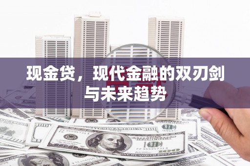 洋县现金贷，现代金融的双刃剑与未来趋势