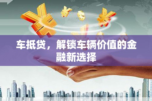 洋县车抵贷，解锁车辆价值的金融新选择