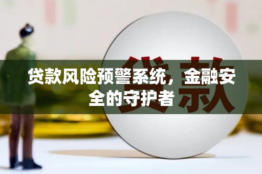 洋县贷款风险预警系统，金融安全的守护者