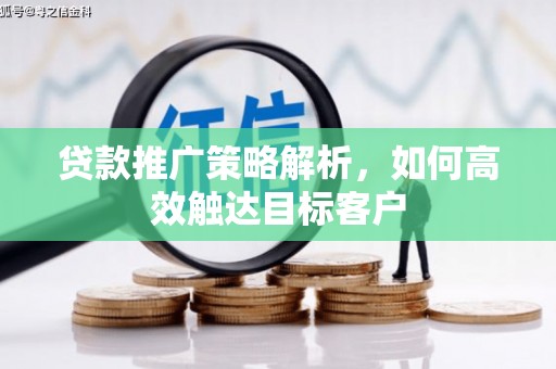 洋县贷款推广策略解析，如何高效触达目标客户