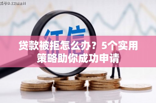 洋县贷款被拒怎么办？5个实用策略助你成功申请