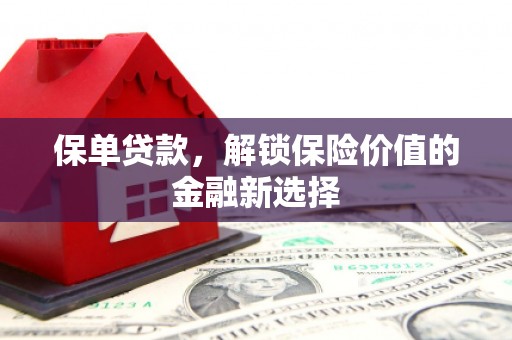 洋县保单贷款，解锁保险价值的金融新选择