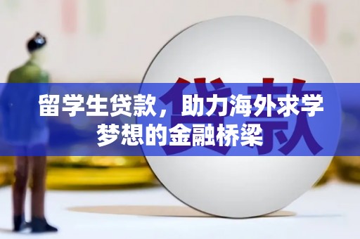 洋县留学生贷款，助力海外求学梦想的金融桥梁