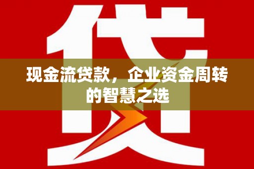 洋县现金流贷款，企业资金周转的智慧之选