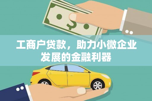 洋县工商户贷款，助力小微企业发展的金融利器