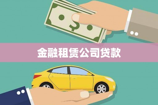 洋县金融租赁公司贷款