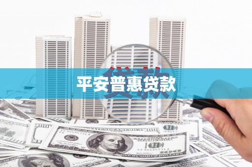 洋县平安普惠贷款