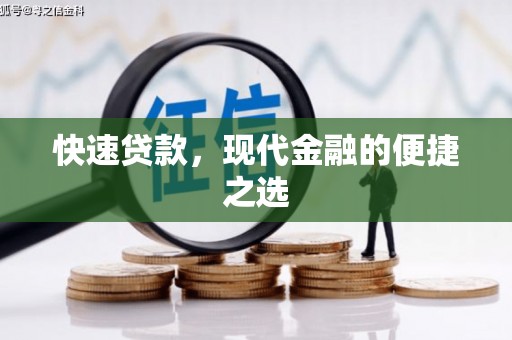 洋县快速贷款，现代金融的便捷之选