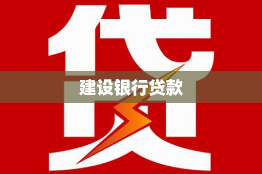 洋县建设银行贷款