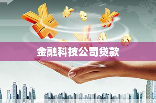 洋县金融科技公司贷款