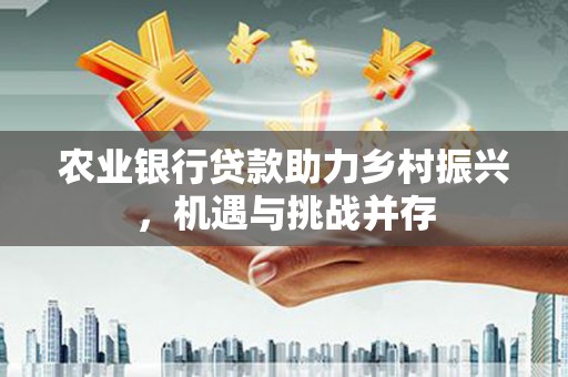 洋县农业银行贷款助力乡村振兴，机遇与挑战并存