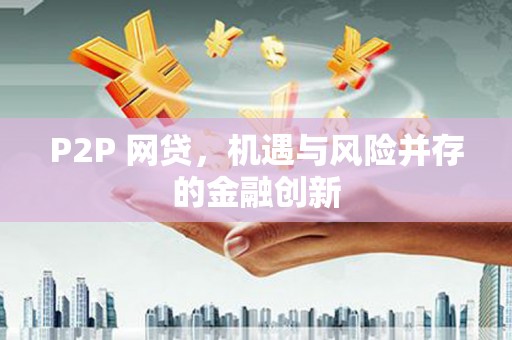 洋县P2P 网贷，机遇与风险并存的金融创新