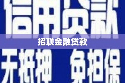 洋县招联金融贷款