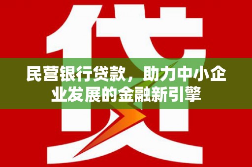 洋县民营银行贷款，助力中小企业发展的金融新引擎