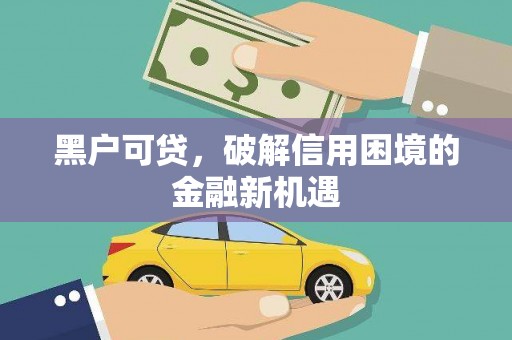 洋县黑户可贷，破解信用困境的金融新机遇