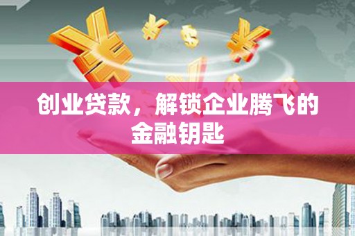 洋县创业贷款，解锁企业腾飞的金融钥匙