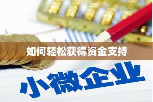 洋县如何轻松获得资金支持