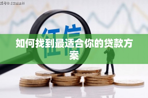 洋县如何找到最适合你的贷款方案