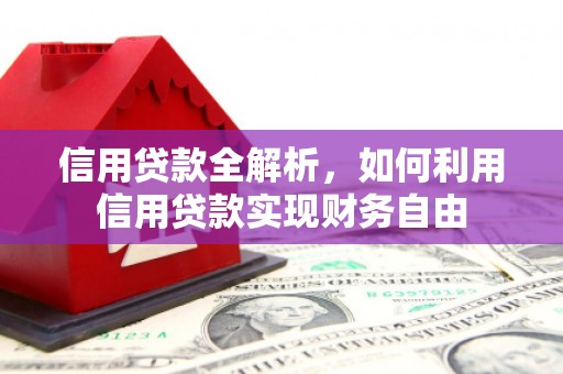洋县信用贷款全解析，如何利用信用贷款实现财务自由