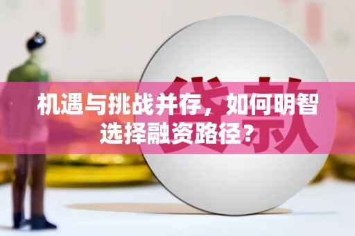 洋县机遇与挑战并存，如何明智选择融资路径？