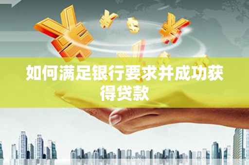 洋县如何满足银行要求并成功获得贷款