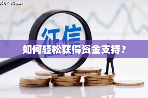 洋县如何轻松获得资金支持？