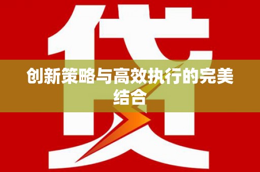 洋县创新策略与高效执行的完美结合
