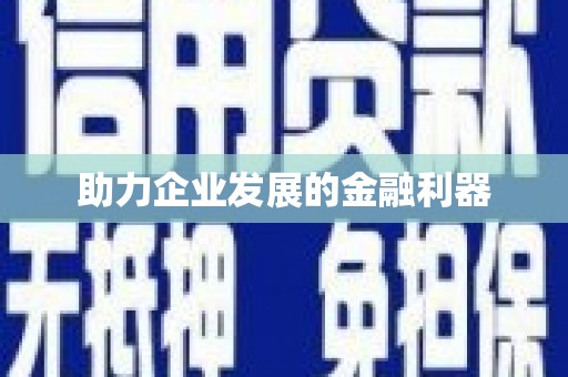 洋县助力企业发展的金融利器